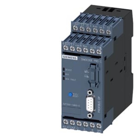 西门子3UF7000-1AU00-0 继电器输入端 础设备 SIMOCODE pro C PROFIBUS DP 接口 12 MBit/s，RS-485