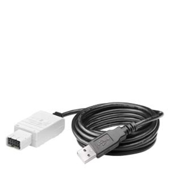 西门子3UF79410AA00-0USB PC 电缆 用于连接至 个人计算机的 USB 接口， 长度 2.5 m， 用于通信