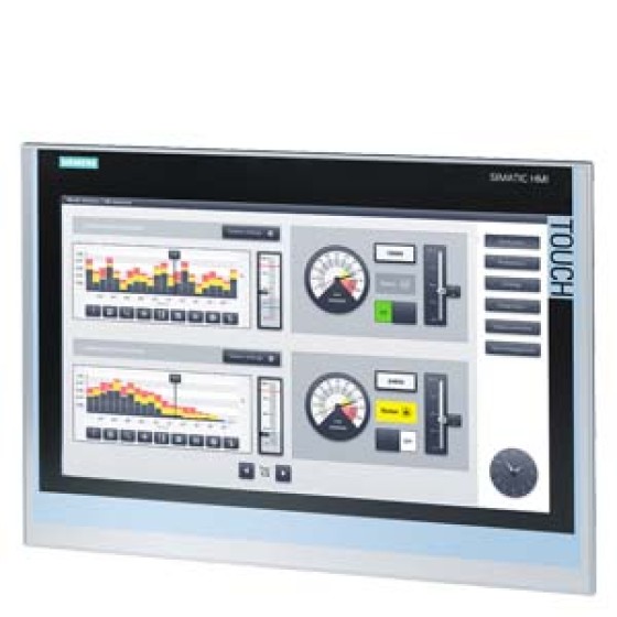 Siemens 6AV2124-0UC02-0AX1 HMI TP1900 intelligent, intelligent panel, touch operation, 19 "widescreen TFT display screen,